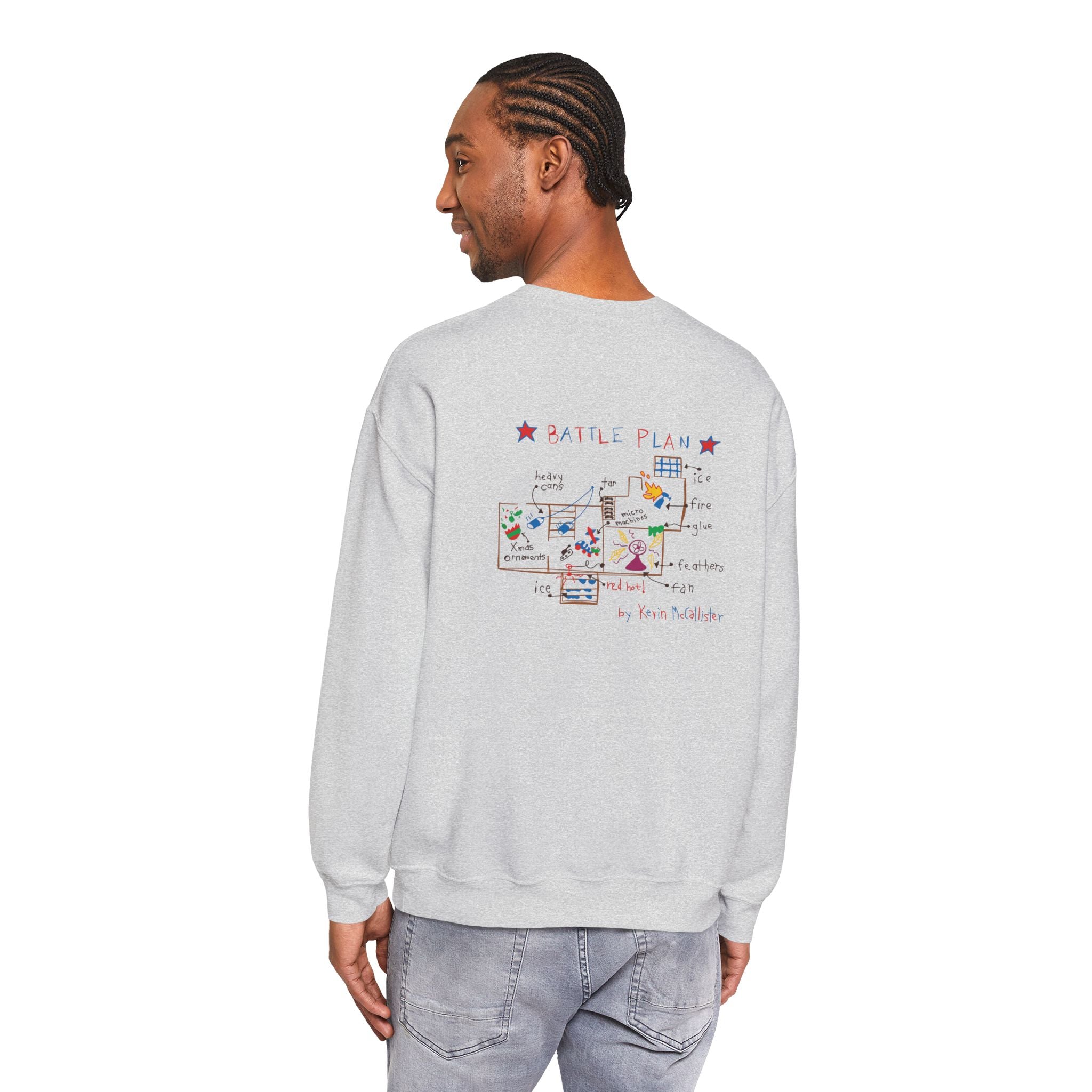 Home Alone Battle Plan Sweatshirt